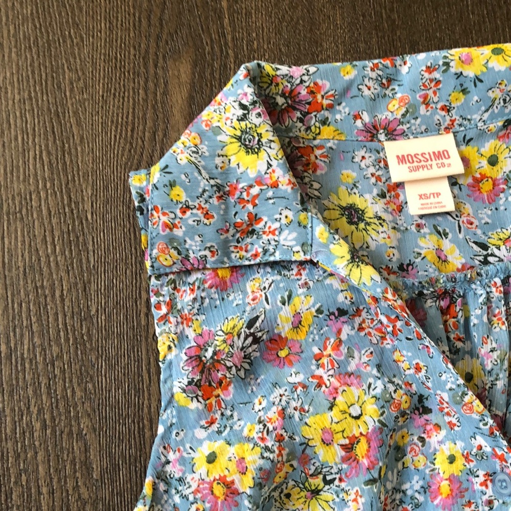 Floral Button Down